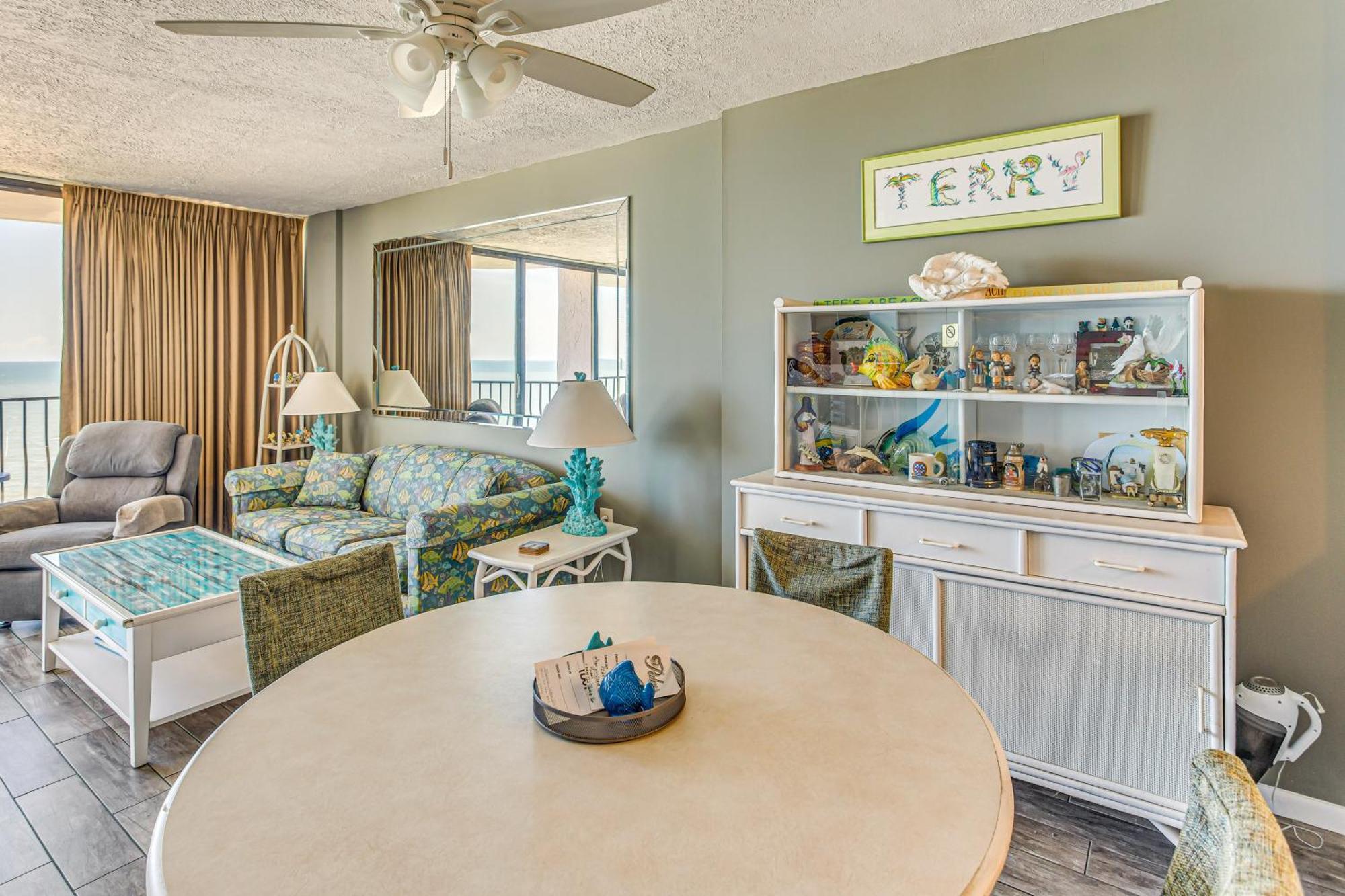 Myrtle Beach Oceanfront Condo With Covered Balcony! Eksteriør billede