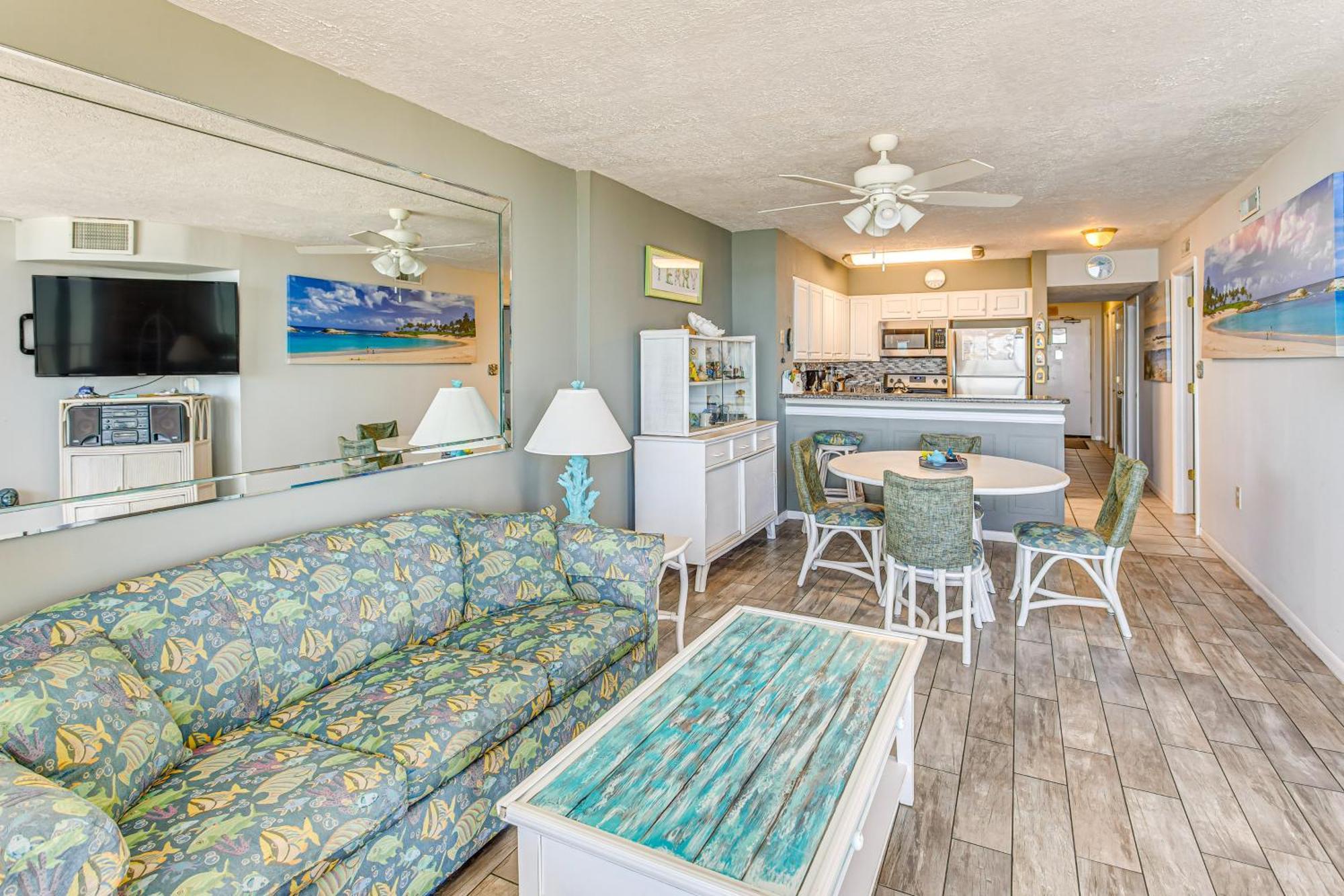 Myrtle Beach Oceanfront Condo With Covered Balcony! Eksteriør billede