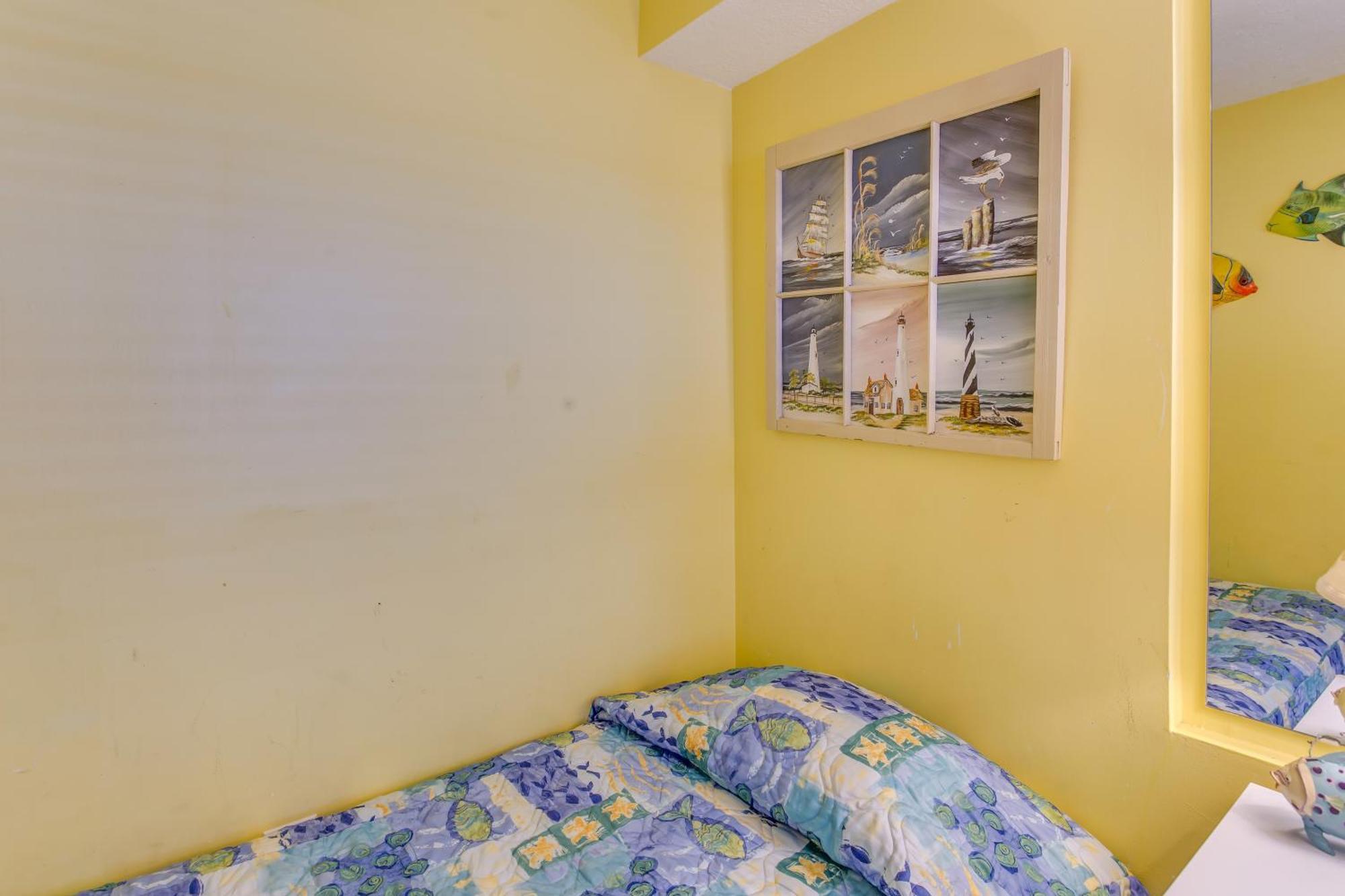 Myrtle Beach Oceanfront Condo With Covered Balcony! Eksteriør billede