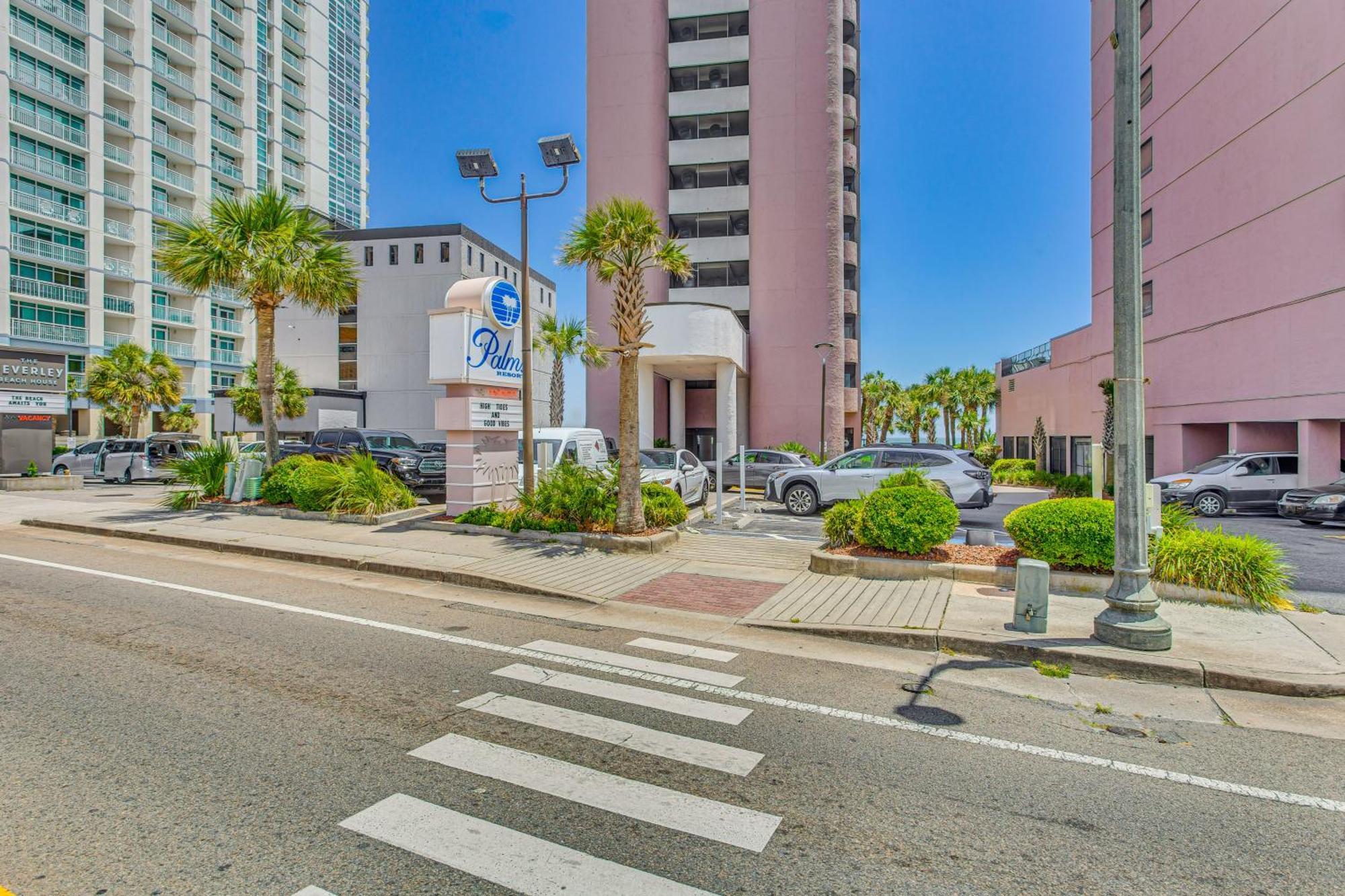 Myrtle Beach Oceanfront Condo With Covered Balcony! Eksteriør billede