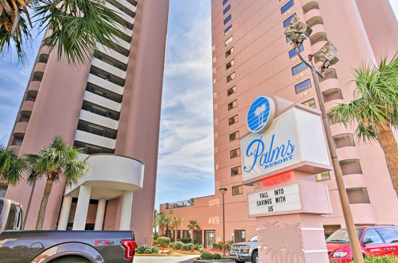 Myrtle Beach Oceanfront Condo With Covered Balcony! Eksteriør billede